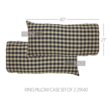 My Country King Pillow Case Set of 2 21x40 - The Fox Decor